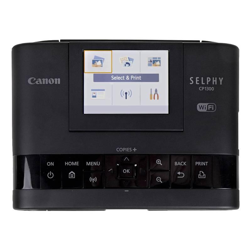 Fototiskárna Canon Selphy CP1300 papíry KP-36 černá