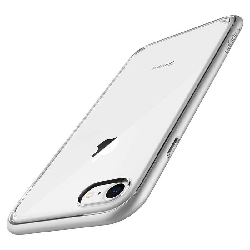 Kryt na mobil Spigen Neo Hybrid pro Apple iPhone 7 8 stříbrný