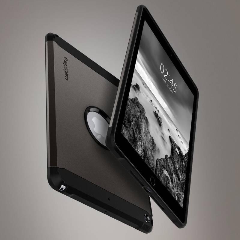 Kryt Spigen Tough Armor pro Apple iPad 9,7" 2017 šedé