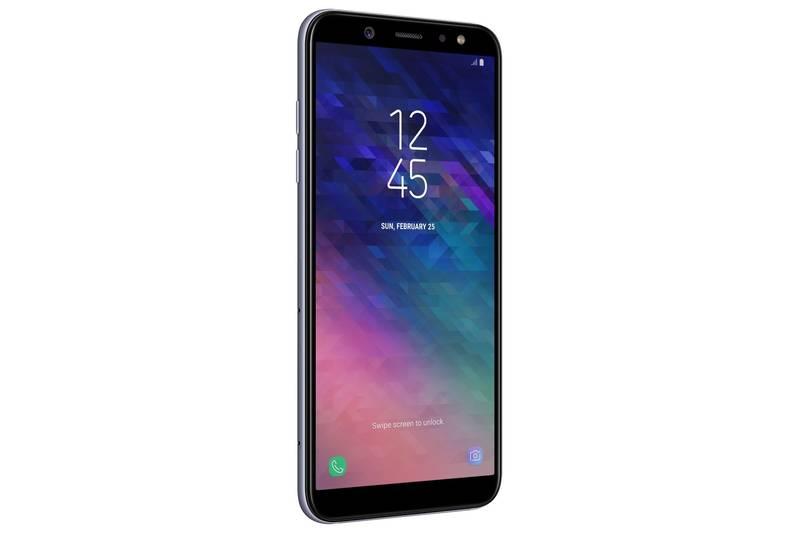 Mobilní telefon Samsung Galaxy A6 fialový