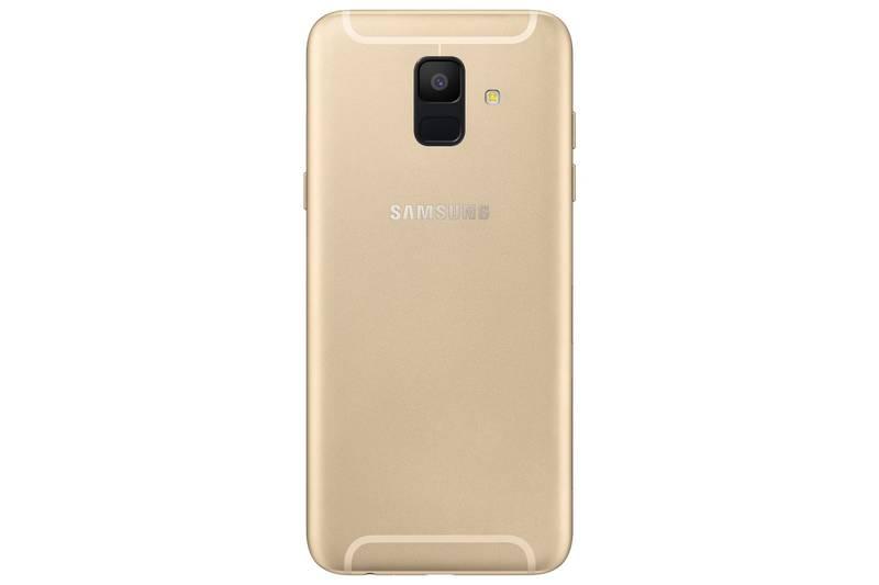 Mobilní telefon Samsung Galaxy A6 zlatý
