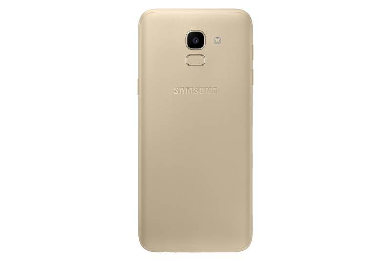 Mobilní telefon Samsung Galaxy J6 Dual SIM zlatý, Mobilní, telefon, Samsung, Galaxy, J6, Dual, SIM, zlatý