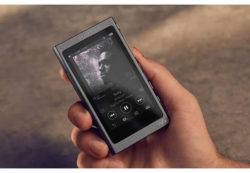 MP3 přehrávač Sony NW-A45B černý