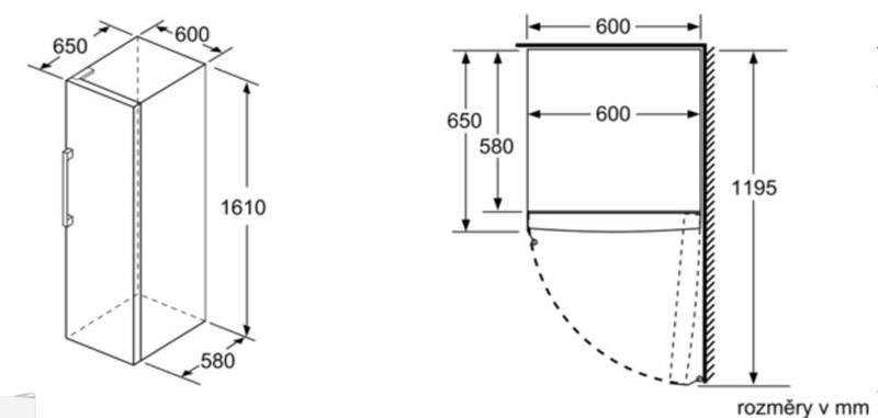 Mraznička Bosch GSN29EW3V bílá