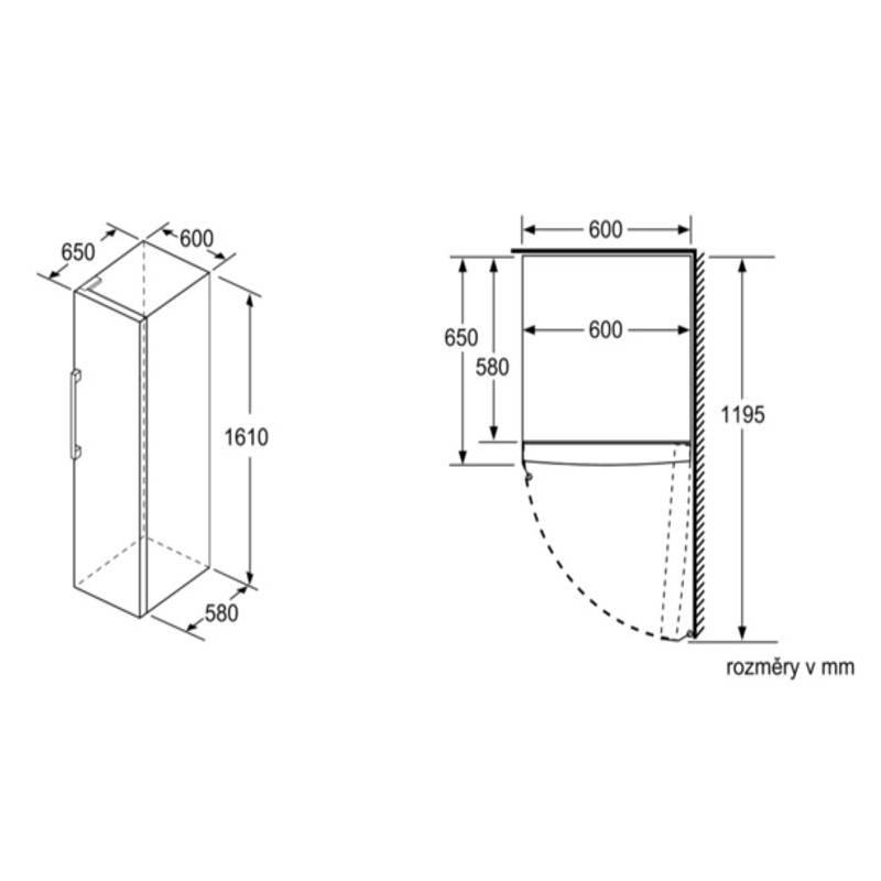 Mraznička Bosch GSN29VL3P nerez