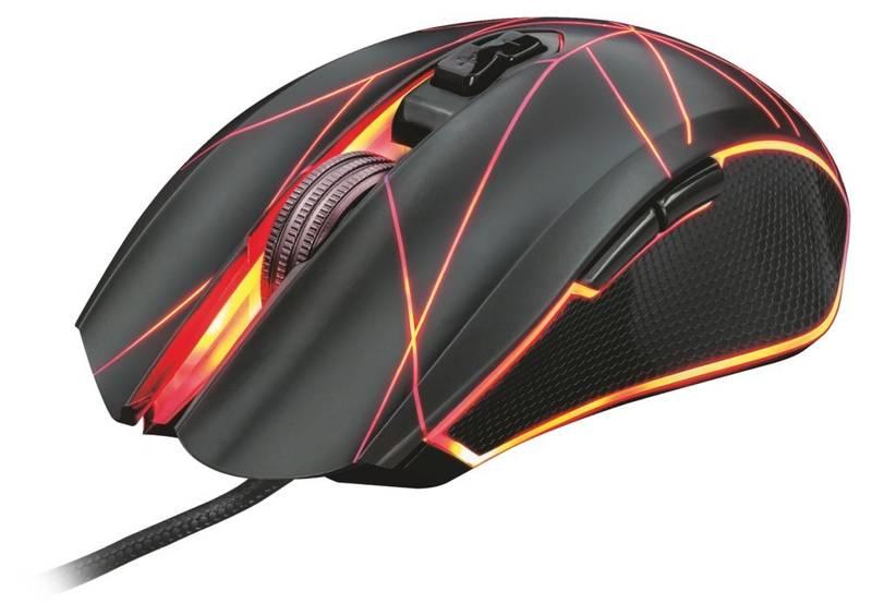 Myš Trust GXT Gaming GXT 160 Ture Illuminated černá