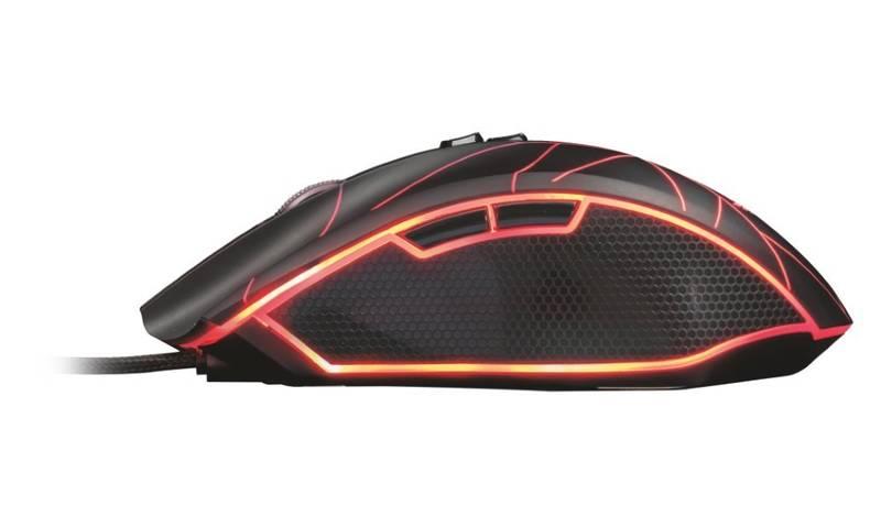 Myš Trust GXT Gaming GXT 160 Ture Illuminated černá