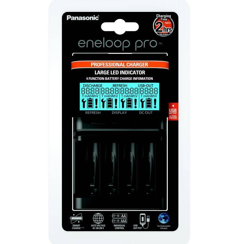 Nabíječka Panasonic BQ-CC65E, pro AA AAA baterie