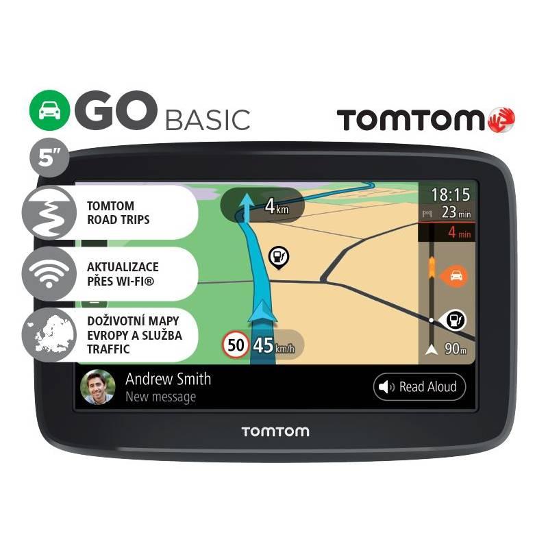 Navigační systém GPS Tomtom Go Basic 5 černá