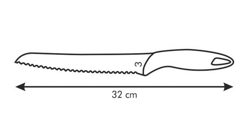 Nůž Tescoma Presto 20 cm, Nůž, Tescoma, Presto, 20, cm