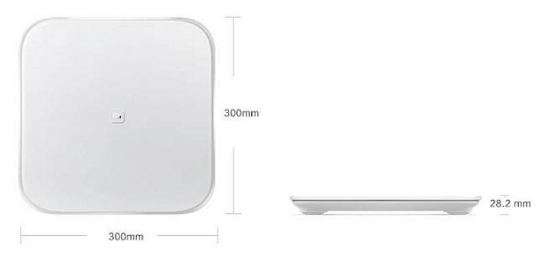 Osobní váha Xiaomi Mi Smart Scale bílá