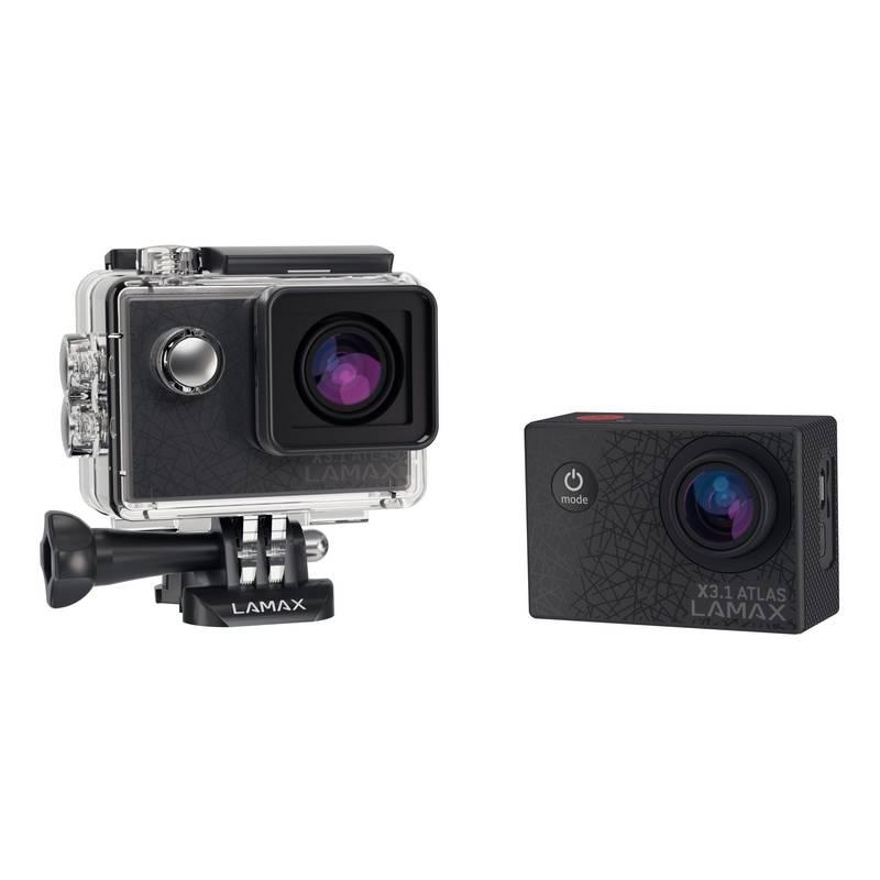 Outdoorová kamera LAMAX X3.1 Atlas černá, Outdoorová, kamera, LAMAX, X3.1, Atlas, černá