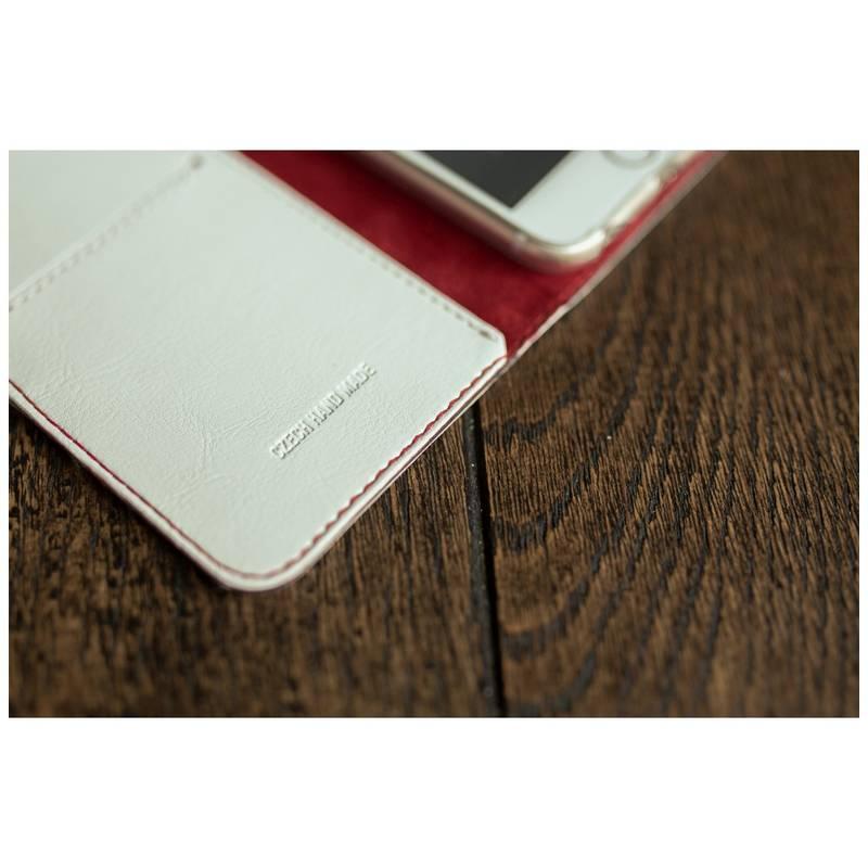 Pouzdro na mobil flipové FIXED FIT pro Xiaomi Redmi 5 Global bílé