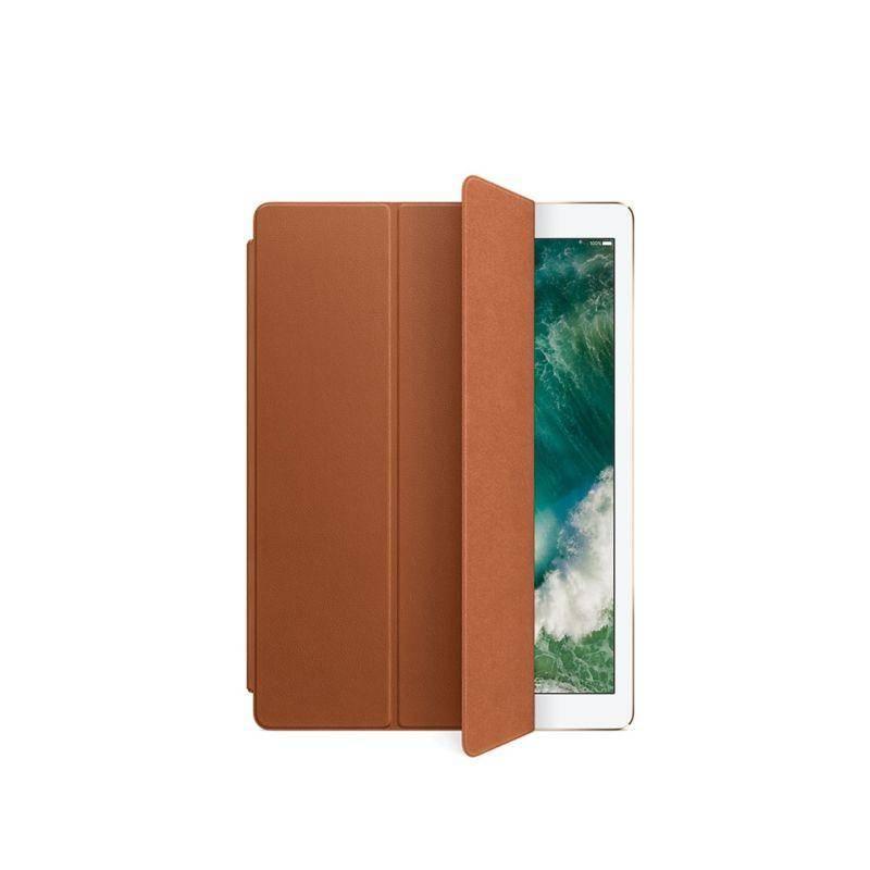 Pouzdro na tablet polohovací Apple Leather Smart Cover pro 12,9“ iPad Pro, sedlově hnědé