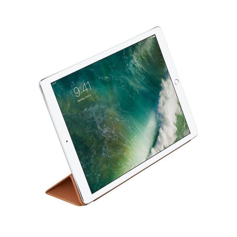Pouzdro na tablet polohovací Apple Leather Smart Cover pro 12,9“ iPad Pro, sedlově hnědé