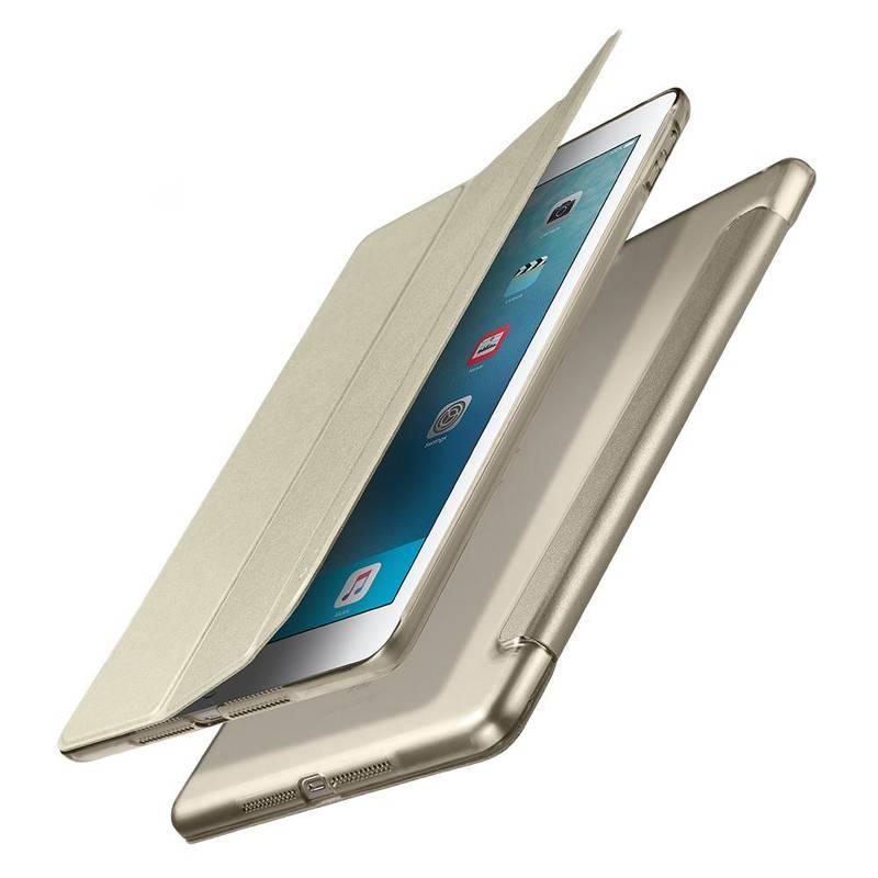 Pouzdro na tablet polohovací Spigen Smart Fold pro Apple iPad 9,7" 2017 zlaté