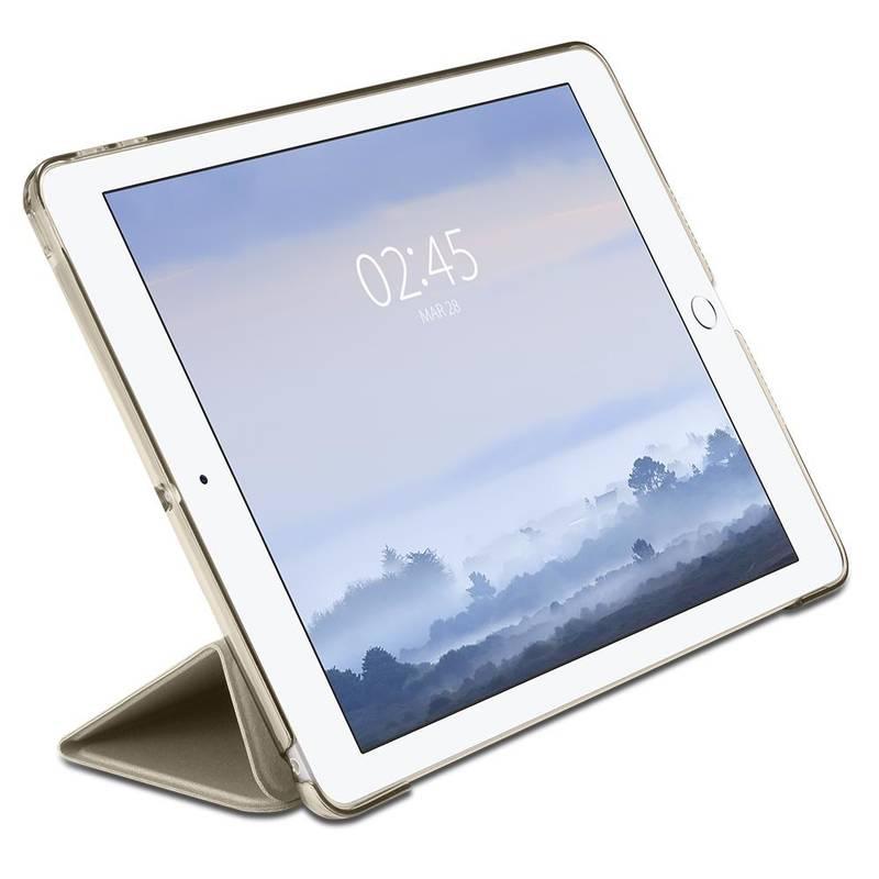 Pouzdro na tablet polohovací Spigen Smart Fold pro Apple iPad 9,7" 2017 zlaté