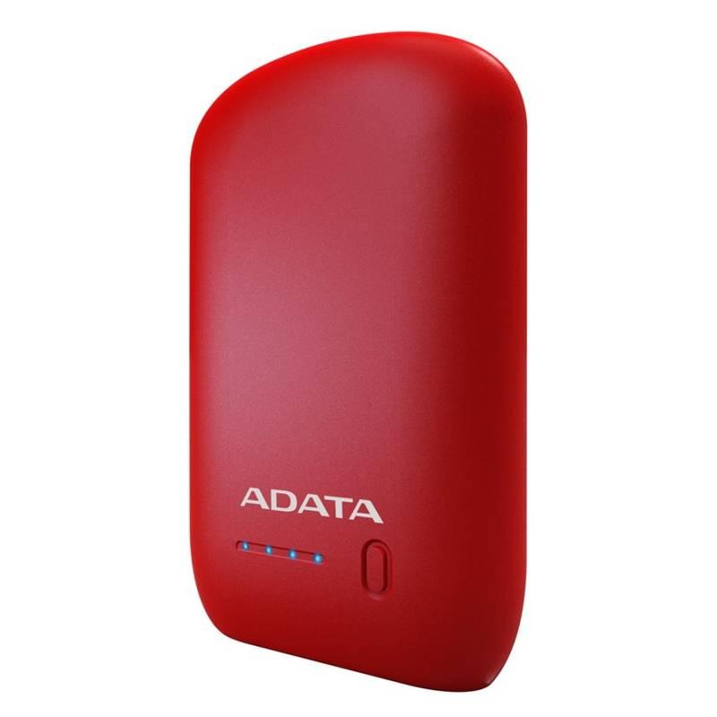 Powerbank ADATA P10050 10050mAh červená