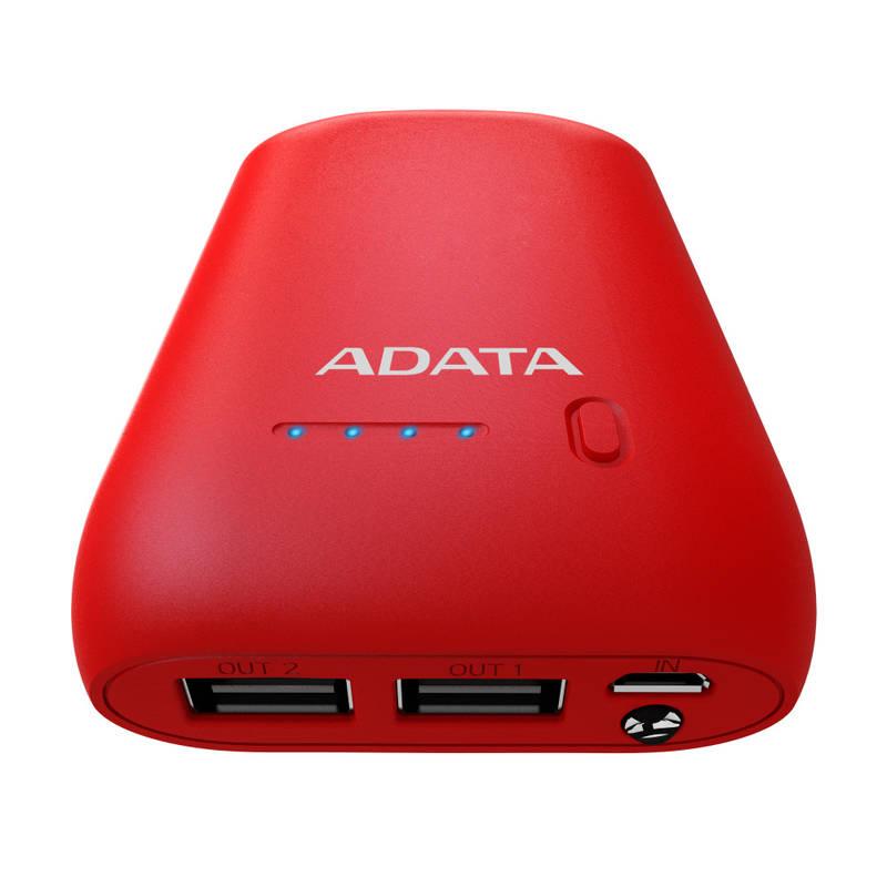 Powerbank ADATA P10050 10050mAh červená