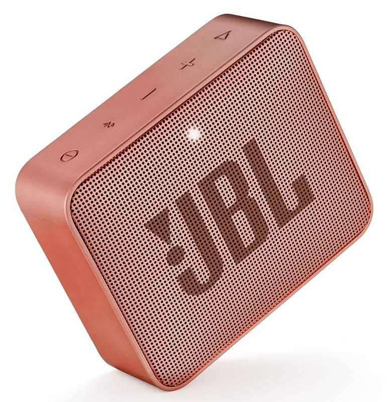 Přenosný reproduktor JBL GO 2 Cinnamon hnědý