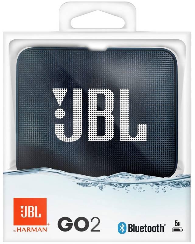 Přenosný reproduktor JBL GO 2 Navy modrý, Přenosný, reproduktor, JBL, GO, 2, Navy, modrý