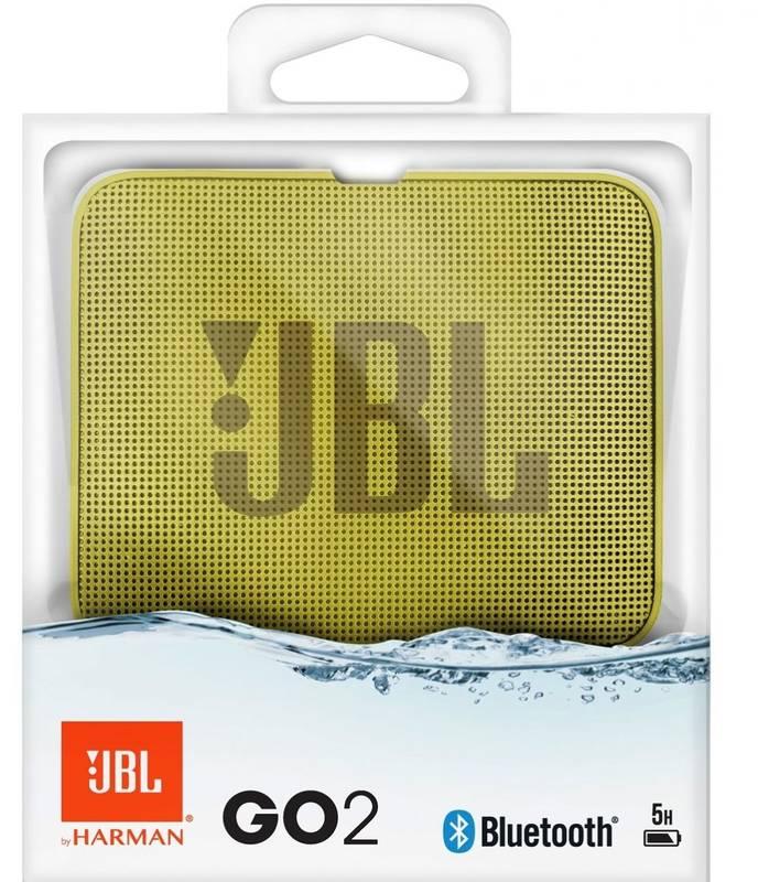 Přenosný reproduktor JBL GO 2 žlutý
