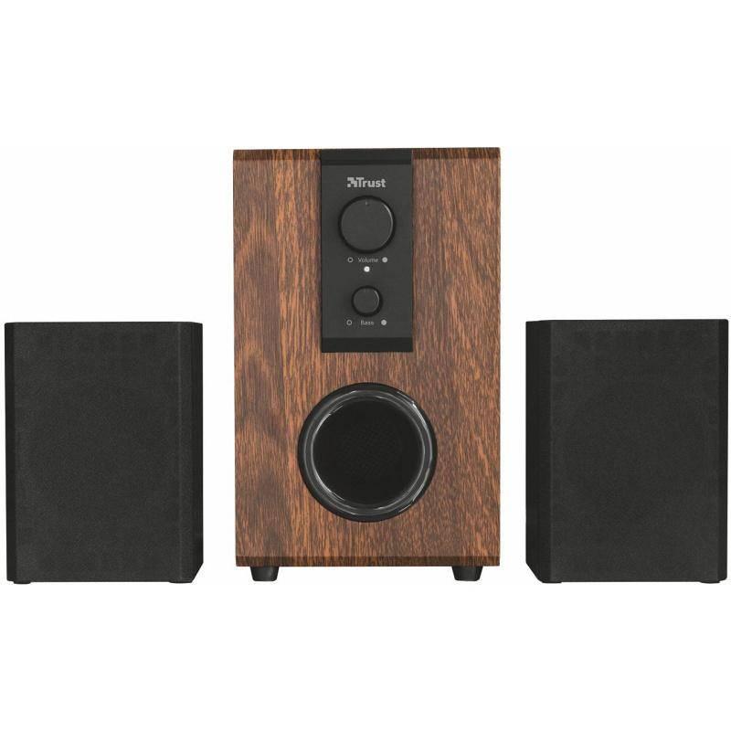 Reproduktory Trust Silva 2.1 dřevo