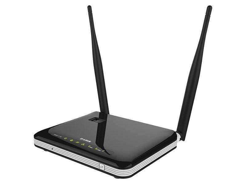 Router D-Link DWR-118 TM, 750Mbps černý