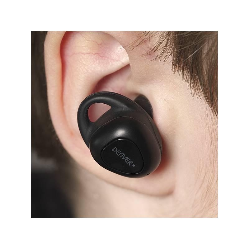 Sluchátka Denver TWE-50 černá