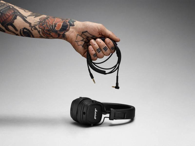 Sluchátka Marshall Major III černá