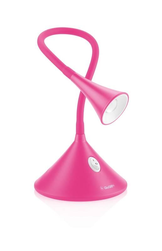 Stolní LED lampička GoGEN LL88P růžová