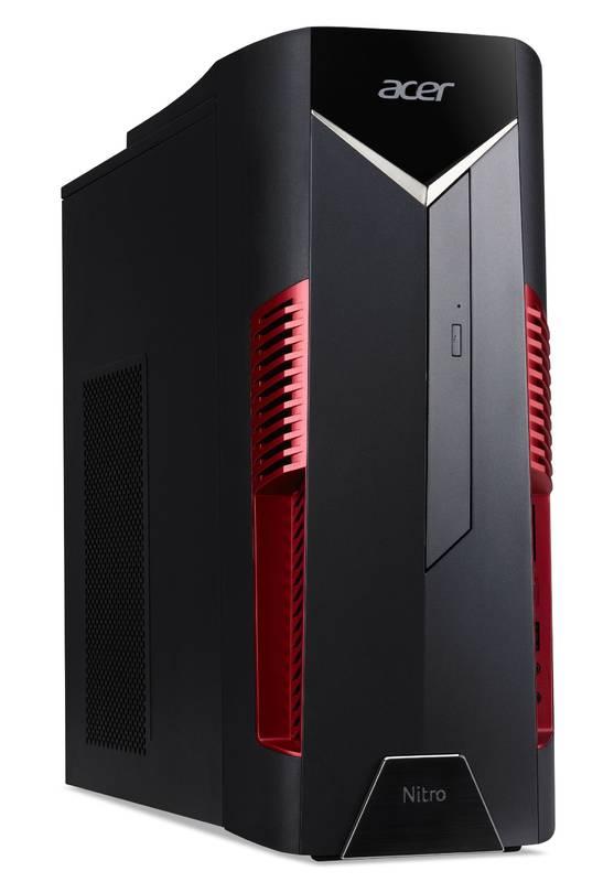 Stolní počítač Acer Nitro N50-600 černý červený