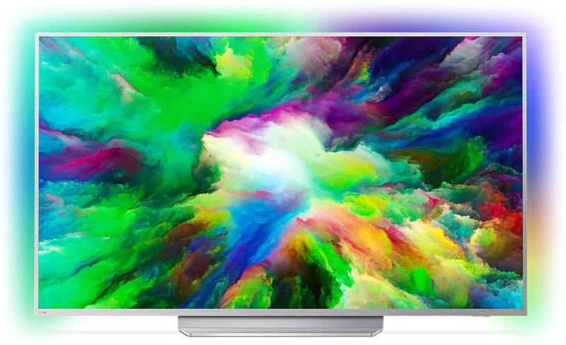 Televize Philips 49PUS7803 stříbrná