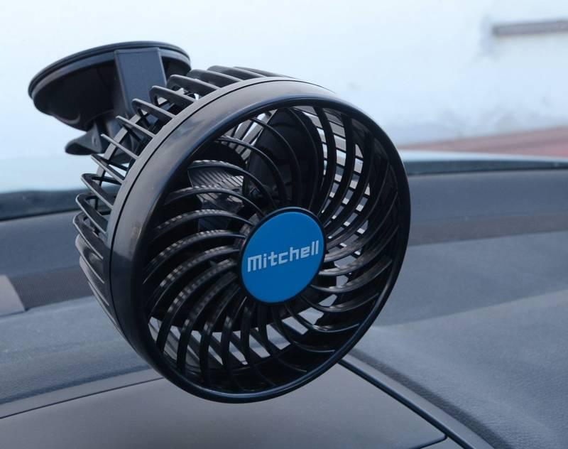 Ventilátor Mitchell 150mm 24V na přísavku