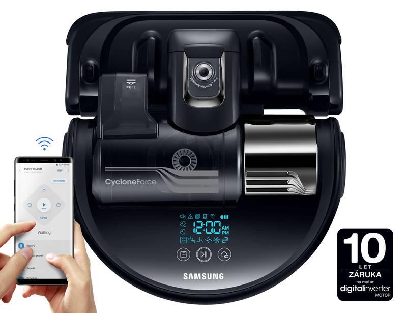 Vysavač robotický Samsung VR20K9350WK GE černý, Vysavač, robotický, Samsung, VR20K9350WK, GE, černý