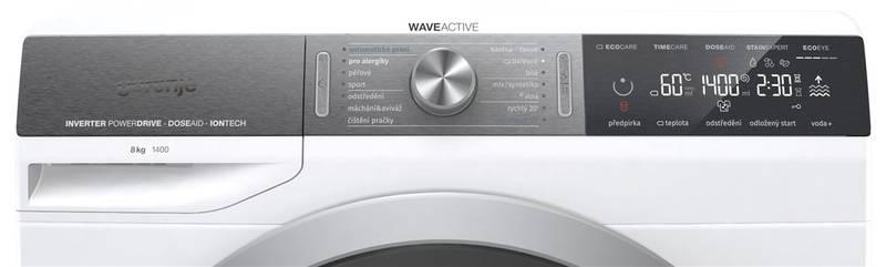 Automatická pračka Gorenje Superior W2S846LN bílá