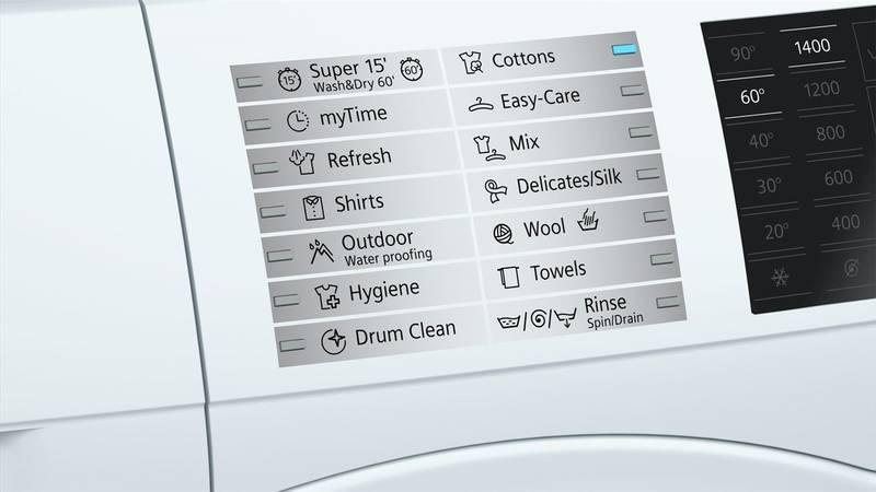 Automatická pračka se sušičkou Siemens WD14U540EU bílá