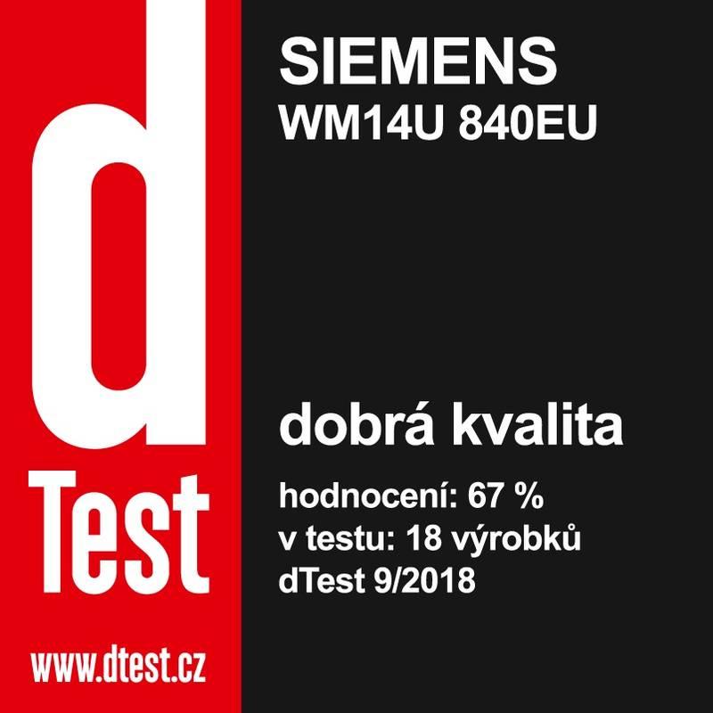 Automatická pračka Siemens WM14U840EU bílá, Automatická, pračka, Siemens, WM14U840EU, bílá