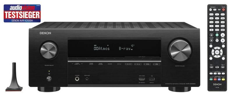 AV Receiver Denon AVR-X2500H černý