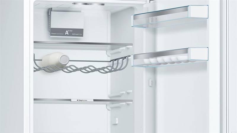 Chladnička s mrazničkou Bosch KGE366W4P bílá