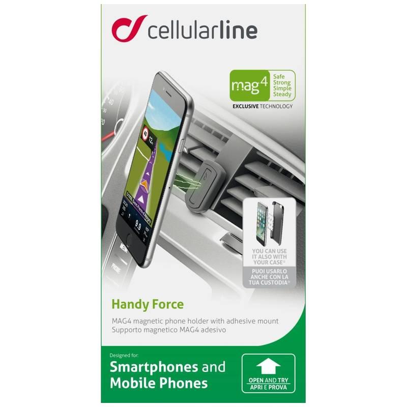 Držák na mobil CellularLine MAG4 Handy Force černý