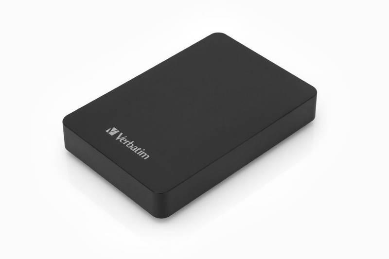 Externí pevný disk 2,5" Verbatim 1TB USB 3.0 SuperSpeed GEN2 se čtečkou karet 16 GB SD karta černý