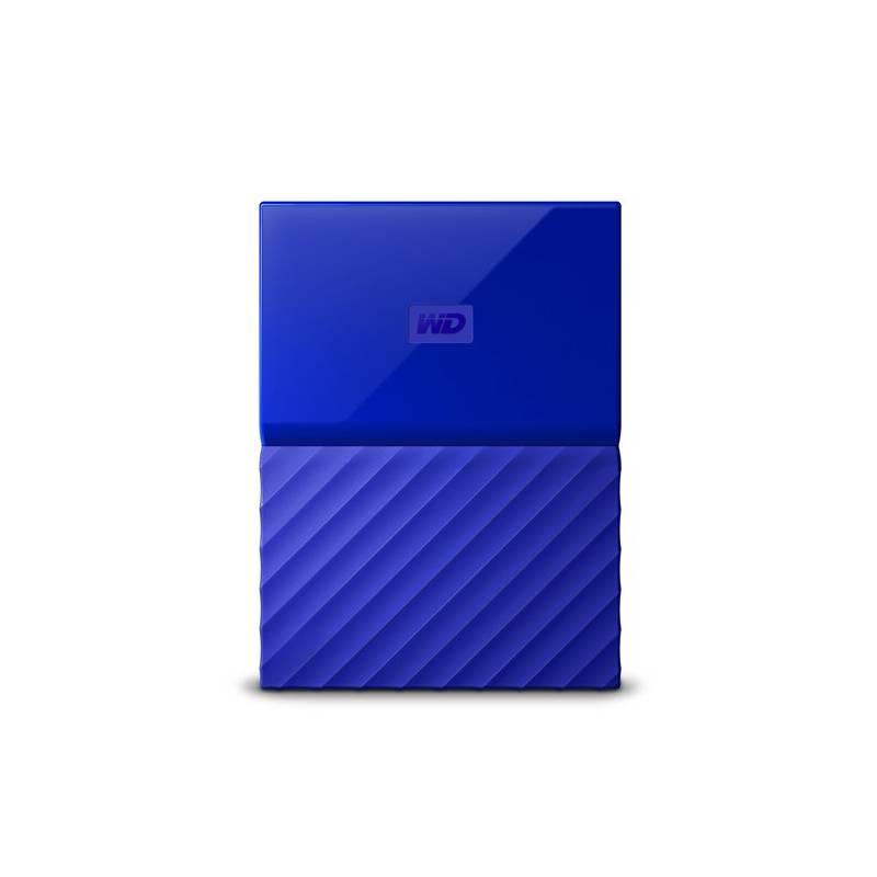 Externí pevný disk 2,5" Western Digital My Passport 2TB, USB 3.1 modrý