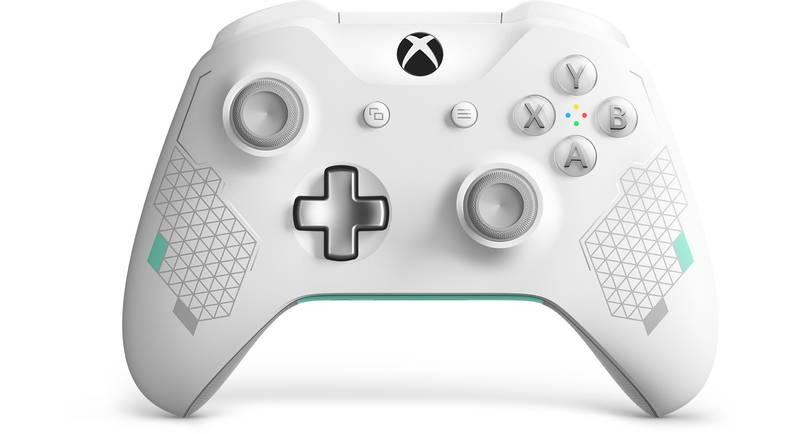 Gamepad Microsoft Xbox One S Wireless - Special Edition Sports White, Gamepad, Microsoft, Xbox, One, S, Wireless, Special, Edition, Sports, White