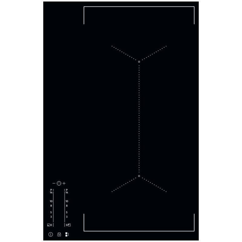 Indukční varná deska AEG Mastery IKE74451FB černá