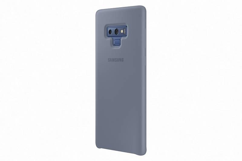 Kryt na mobil Samsung Silicon Cover pro Galaxy Note 9 modrý