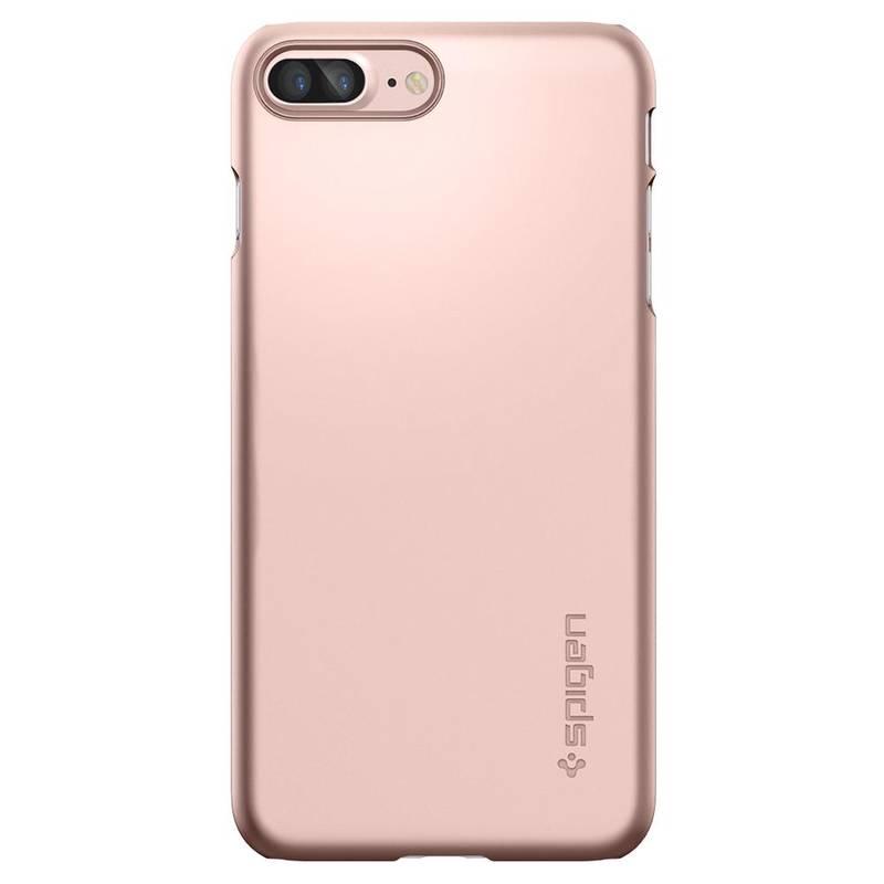 Kryt na mobil Spigen Thin Fit pro Apple iPhone 7 Plus růžový