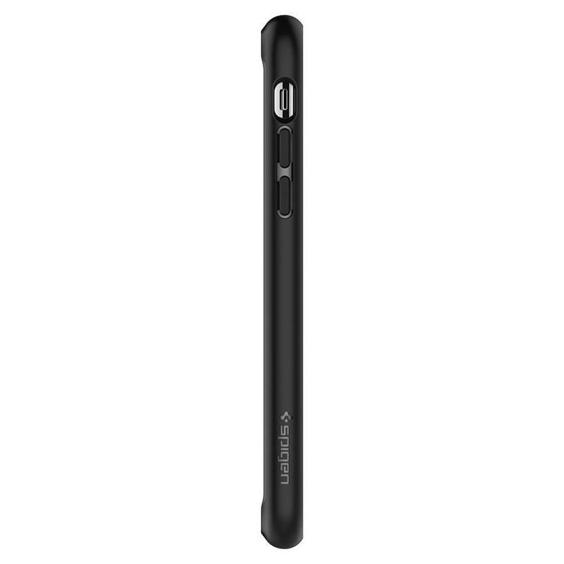 Kryt na mobil Spigen Ultra Hybrid pro Apple iPhone X černý