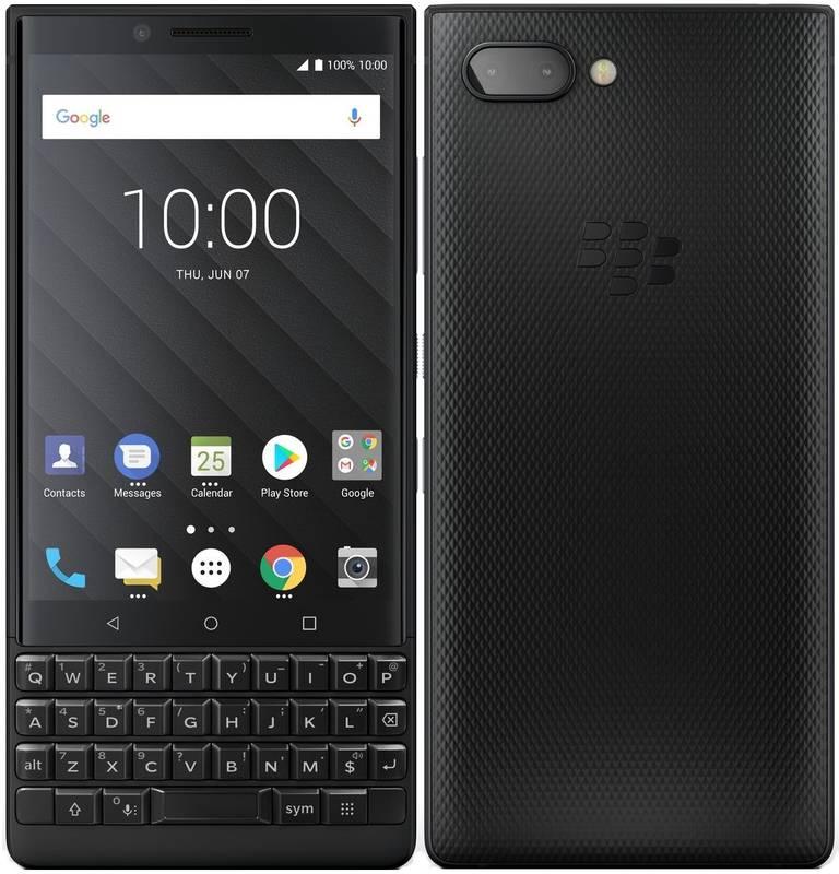 Mobilní telefon BlackBerry Key 2 černý, Mobilní, telefon, BlackBerry, Key, 2, černý