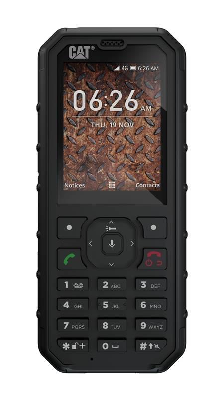 Mobilní telefon Caterpillar B35 4G Dual SIM černý, Mobilní, telefon, Caterpillar, B35, 4G, Dual, SIM, černý